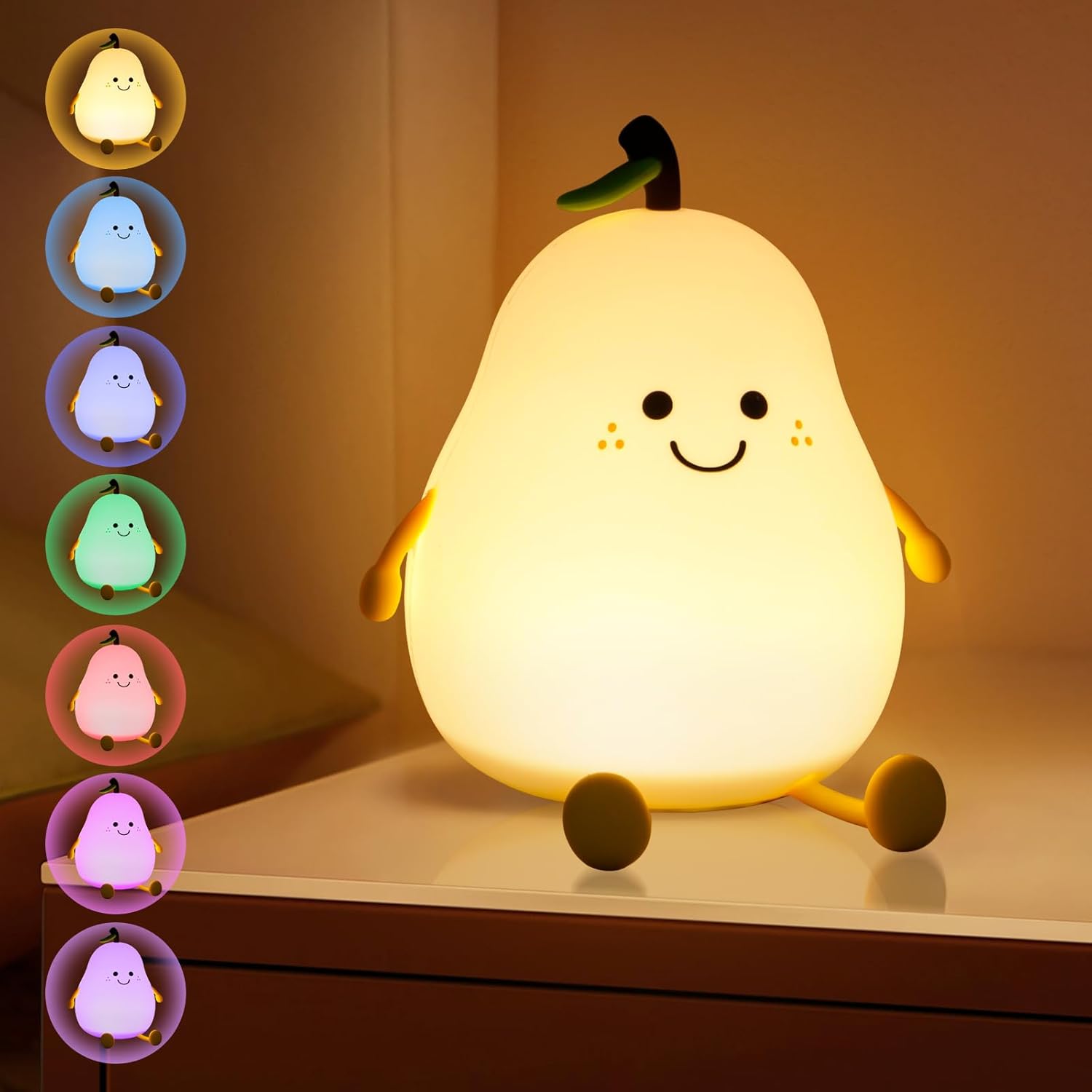 Pear Light - För en optimal nattsömn - Universellt nattljus